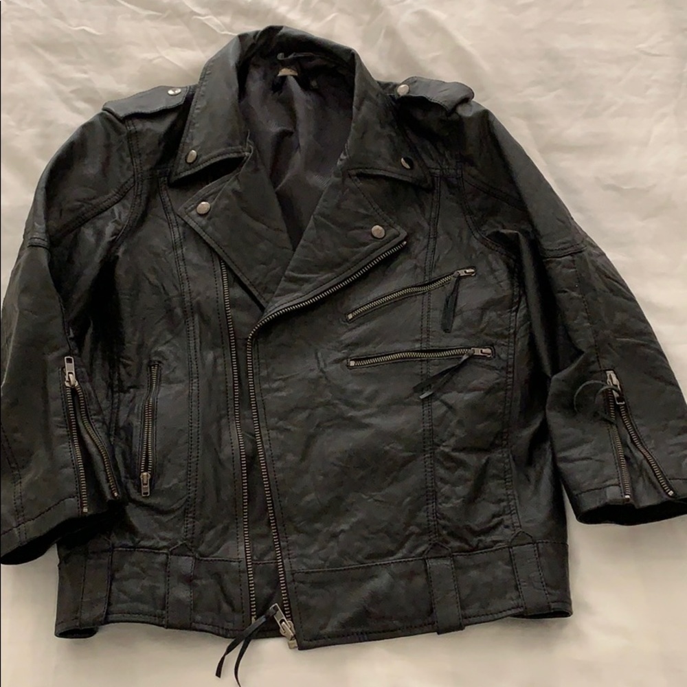 Leather jacket